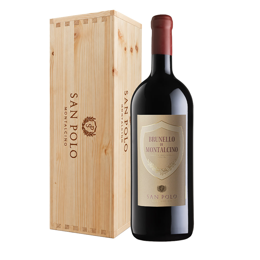 BRUNELLO DI MONTALCINO MAGNUM SAN POLO CASSETTA LEGNO