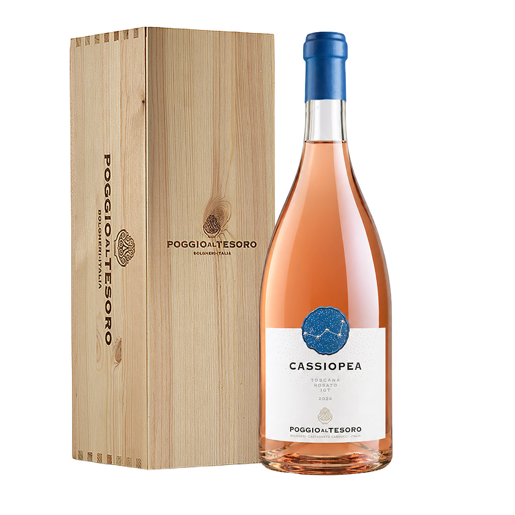 CASSIOPEA MAGNUM POGGIO AL TESORO CASSETTA LEGNO