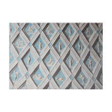 Load image into Gallery viewer, "Sun and Moon Room" 1 placemat and 1 coaster
